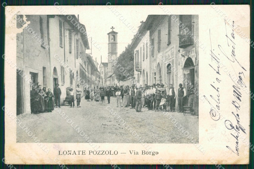 Varese Lonate Pozzolo ABRASA cartolina QK5654 – fronte