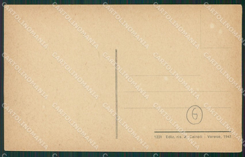 Varese Malnate cartolina QK5662 – retro