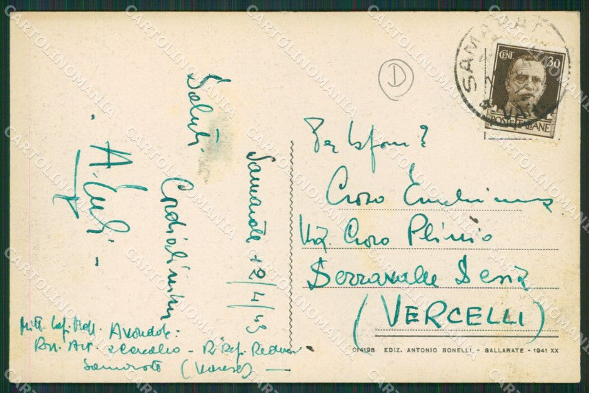 Varese Samarate cartolina QK5665 – retro
