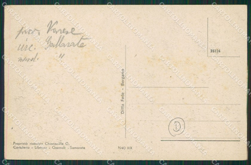 Varese Samarate cartolina QK5667 – retro