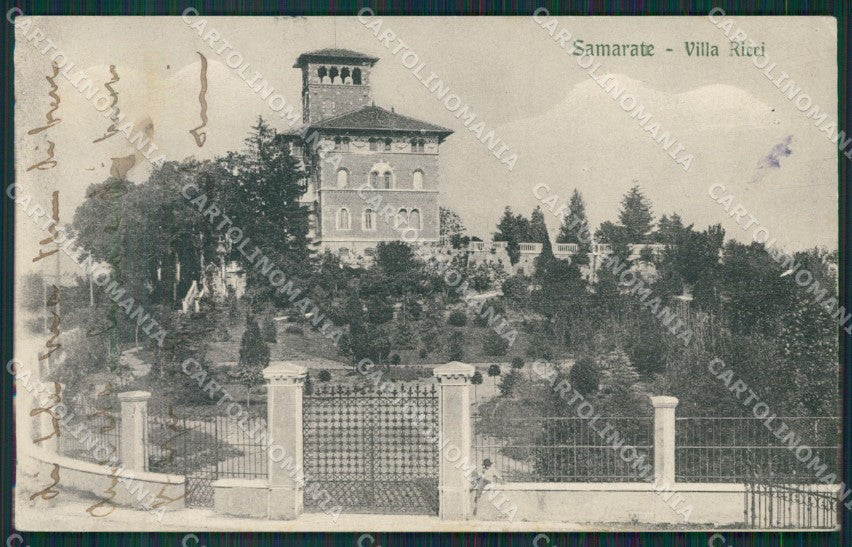 Varese Samarate PIEGHE cartolina QK5668 – fronte