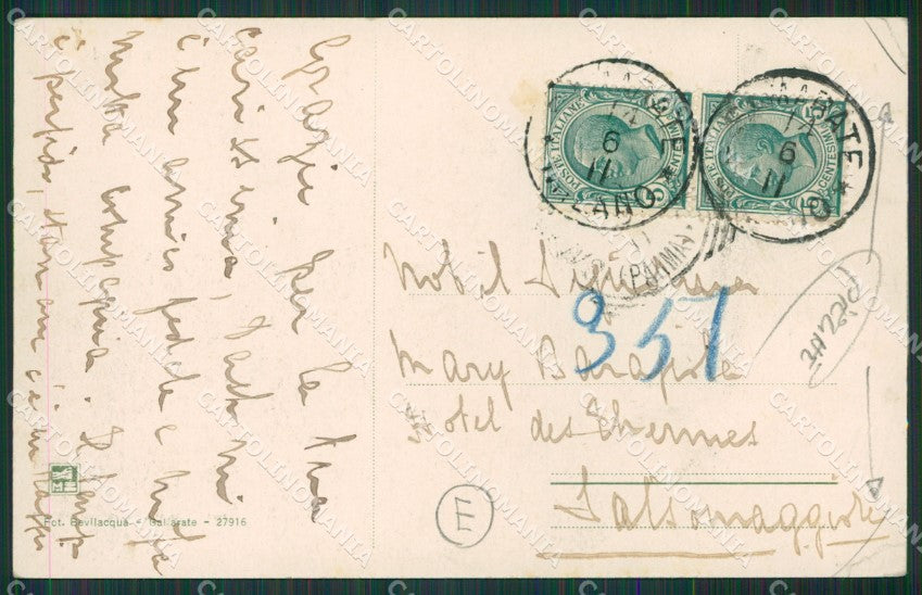 Varese Samarate PIEGHE cartolina QK5668 – retro