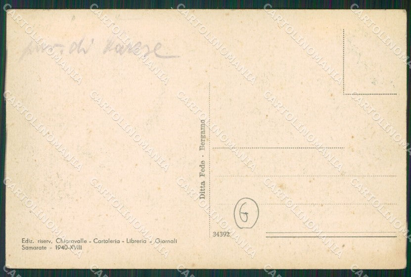 Varese Samarate Verghera cartolina QK5670 – retro