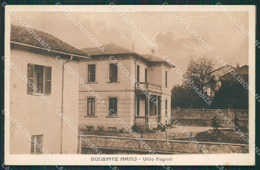 Varese Solbiate Arno cartolina QK5674 – fronte