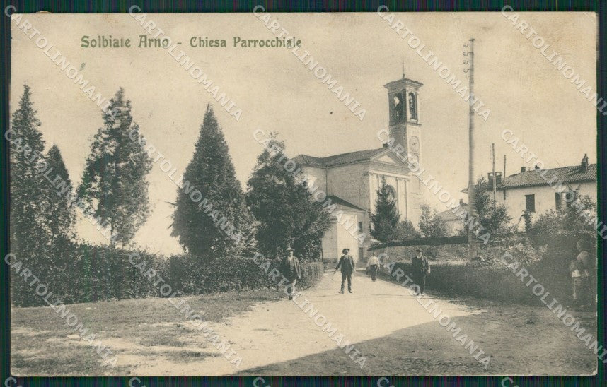 Varese Solbiate Arno cartolina QK5677 – fronte