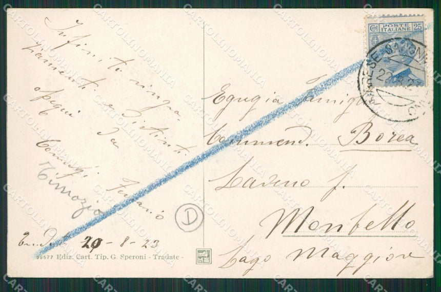 Varese Tradate cartolina QK5685 – retro