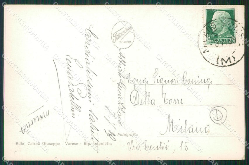 Varese Tradate MACCHIA PIEGHINA Foto cartolina QK5687 – retro