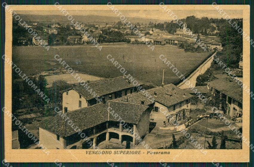 Varese Venegono PIEGHINE cartolina QK5697 – fronte