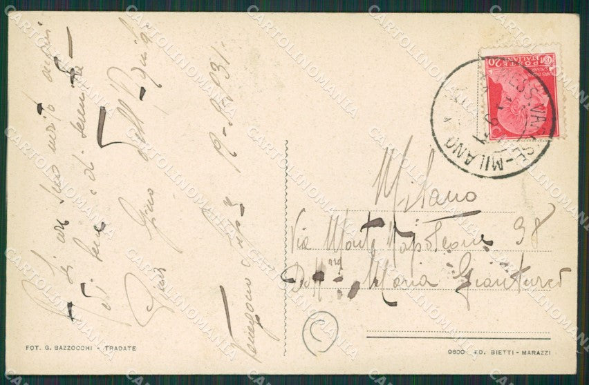 Varese Venegono cartolina QK5701 – retro