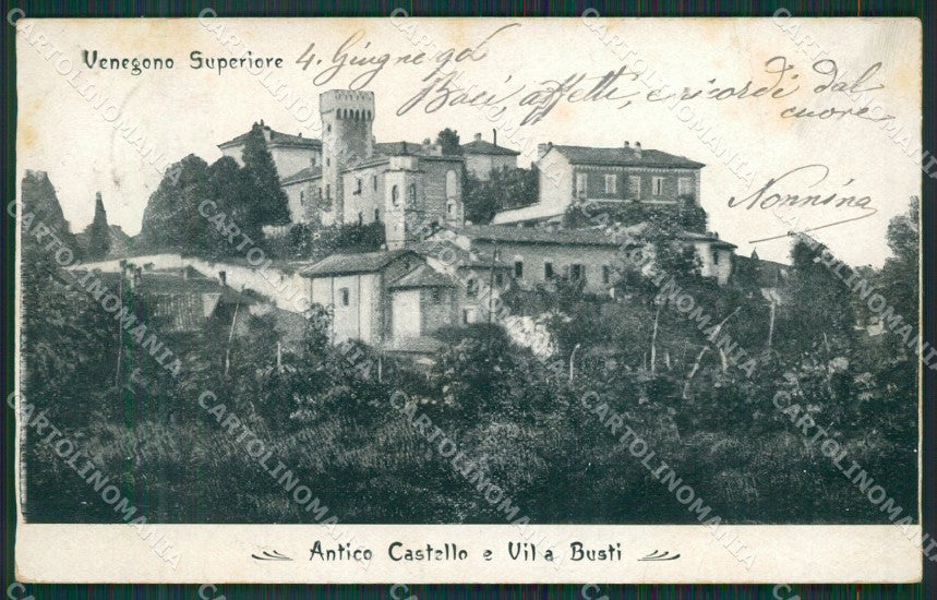Varese Venegono cartolina QK5703 – fronte