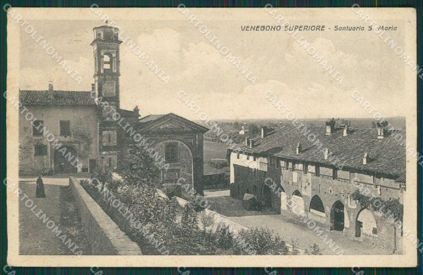 Varese Venegono PIEGHE cartolina QK5705 – fronte