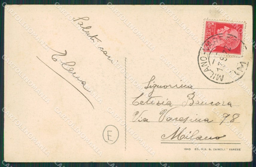 Varese Venegono cartolina QK5720 – retro