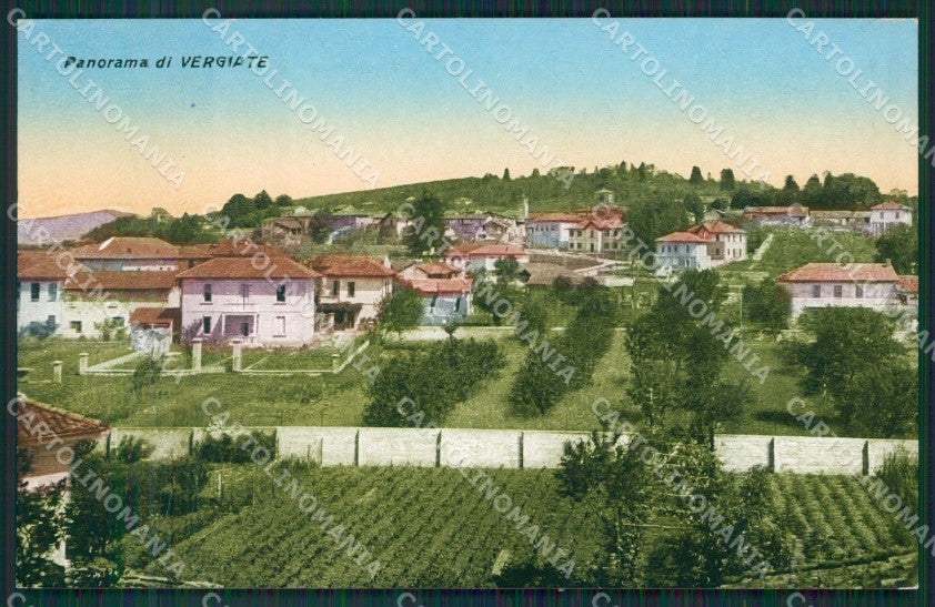 Varese Vergiate cartolina QK5731 – fronte