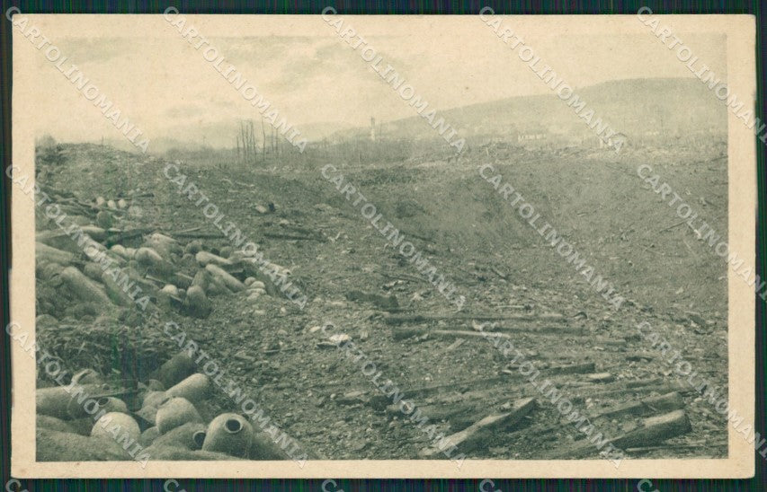 Varese Vergiate Esplosione Proiettificio 1920 cartolina QK5740 – fronte