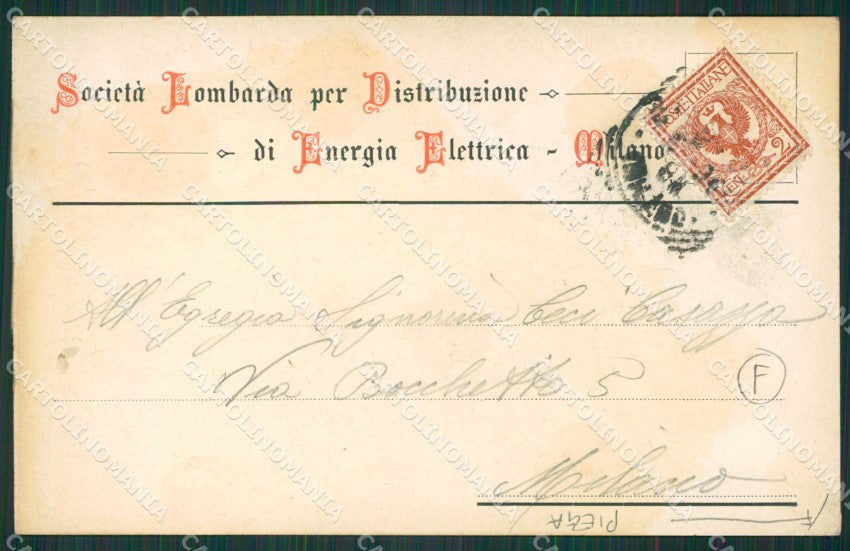 Varese Vizzola Ticino PIEGA cartolina QK5756 – retro