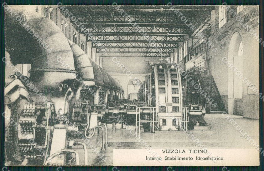 Varese Vizzola Ticino cartolina QK5758 – fronte