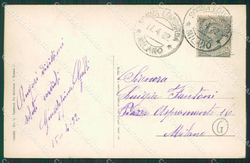 Varese Vizzola Ticino cartolina QK5758 – retro
