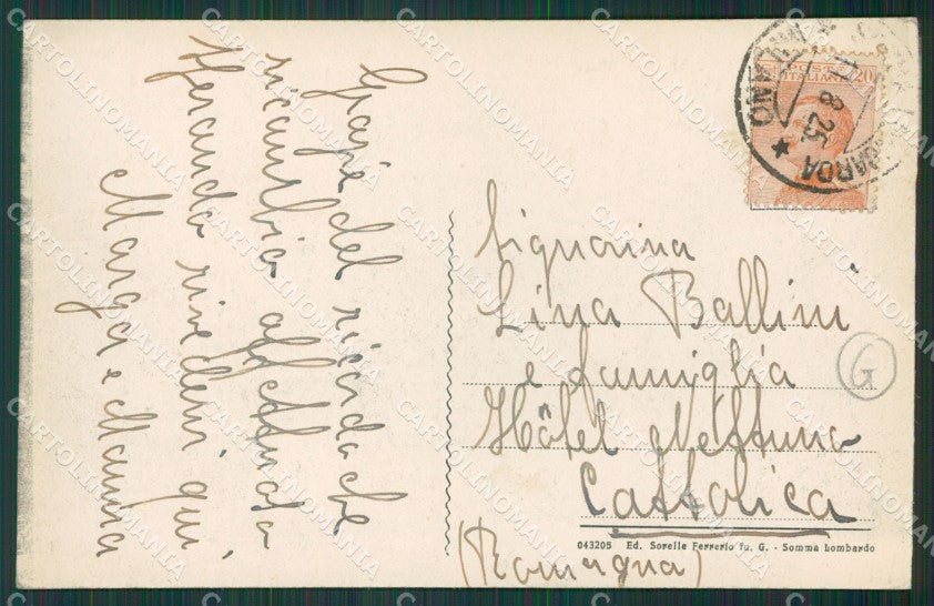 Varese Vizzola Ticino cartolina QK5760 – retro