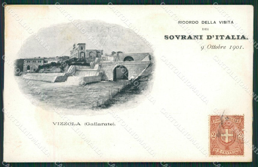 Varese Vizzola Ticino cartolina QK5762 – fronte