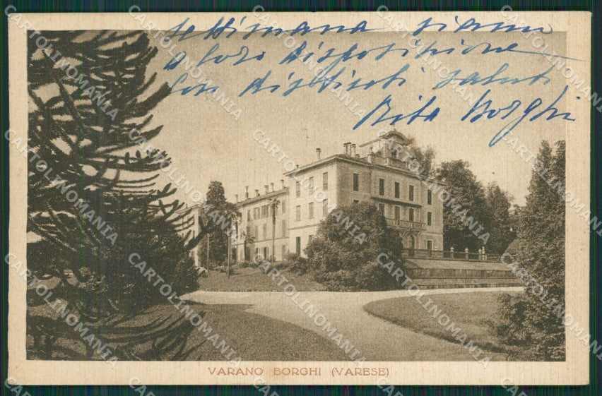 Varese Varano Borghi cartolina QK5764 – fronte