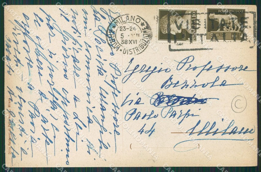 Varese Varano Borghi cartolina QK5764 – retro