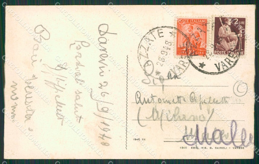 Varese Daverio cartolina QK5768 – retro