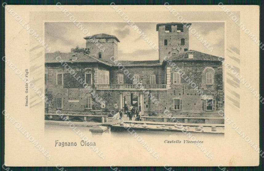 Varese Fagnano Olona cartolina QK5771 – fronte