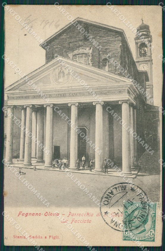 Varese Fagnano Olona cartolina QK5774 – fronte