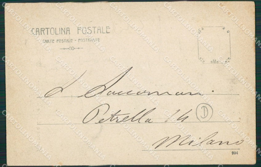 Varese Fagnano Olona cartolina QK5774 – retro