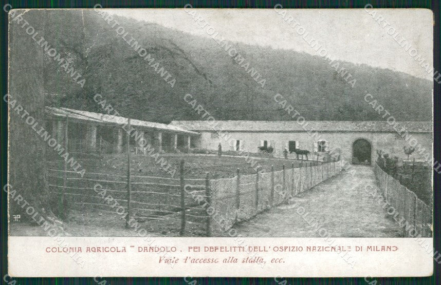 Varese Valganna Colonia Agricola Dandolo PIEGHINE cartolina QK5785 – fronte