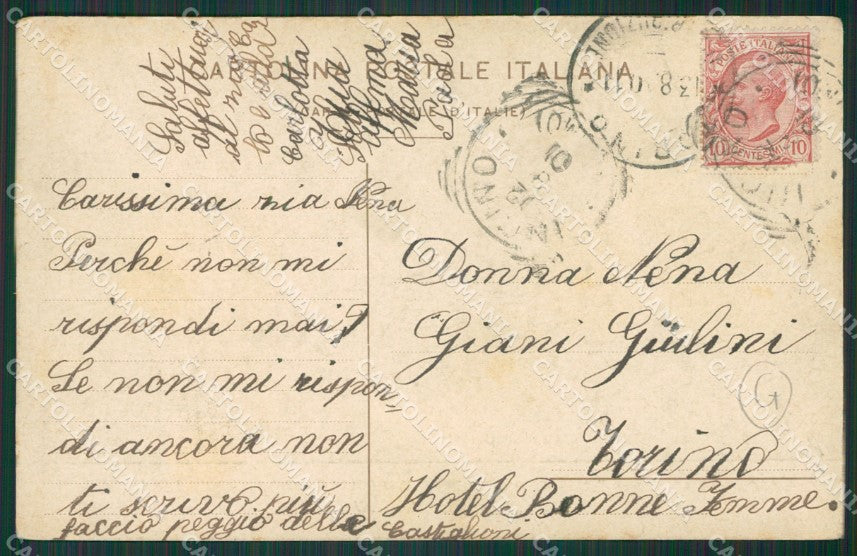 Varese Valganna Colonia Agricola Dandolo PIEGHINE cartolina QK5785 – retro