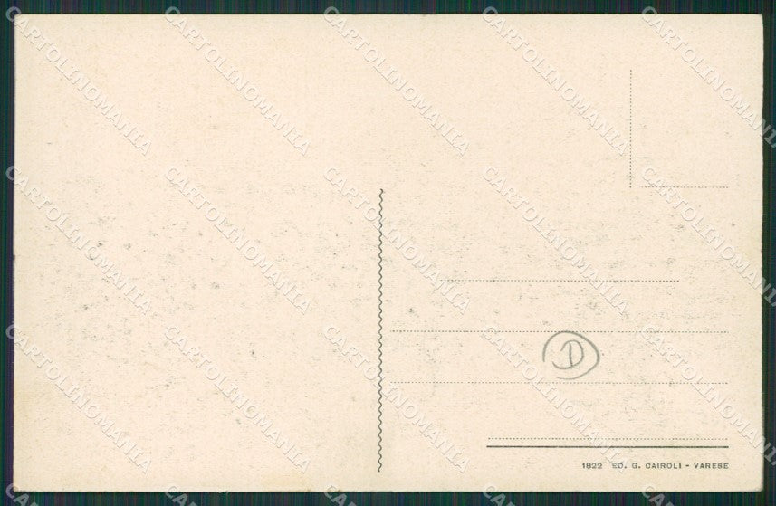 Varese Morazzone cartolina QK5797 – retro