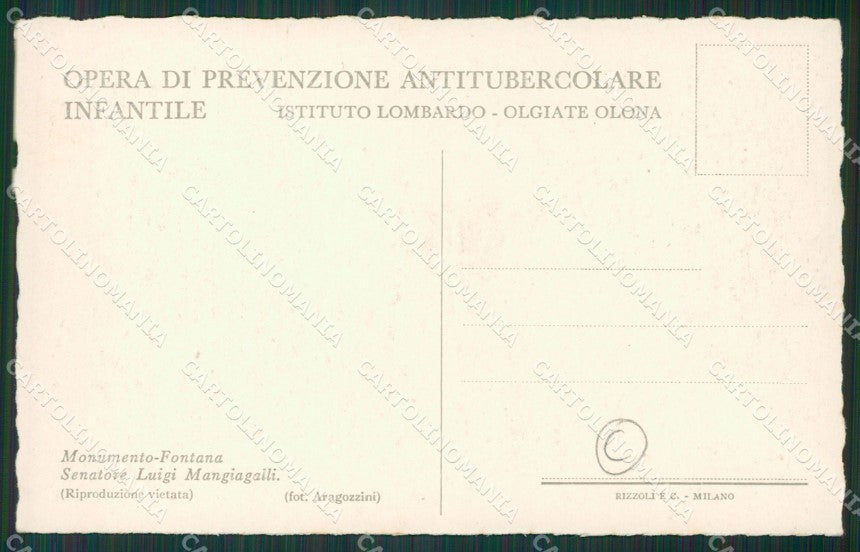 Varese Olgiate Olona cartolina QK5800 – retro
