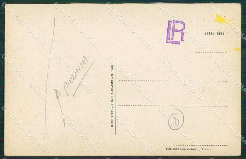 Varese Olgiate Olona PIEGHINA cartolina QK5804 – retro