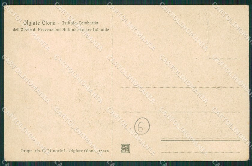 Varese Olgiate Olona cartolina QK5810 – retro