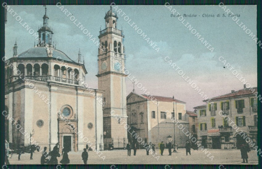 Varese Busto Arsizio cartolina QK5818 – fronte