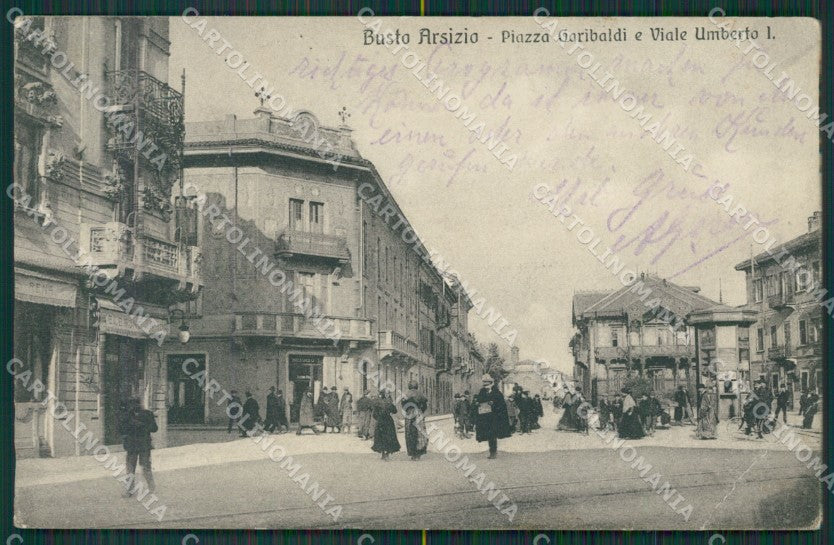 Varese Busto Arsizio PIEGA cartolina QK5836 – fronte