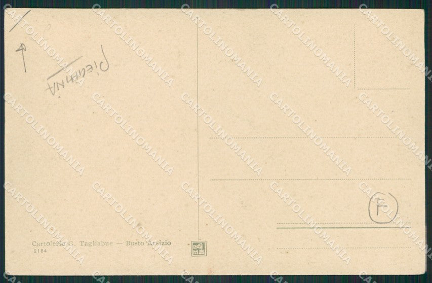Varese Busto Arsizio PIEGHINA cartolina QK5843 – retro