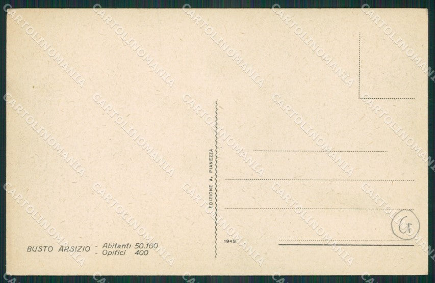 Varese Busto Arsizio cartolina QK5846 – retro