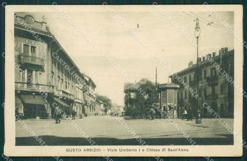 Varese Busto Arsizio cartolina QK5854 – fronte