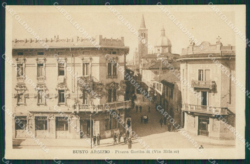 Varese Busto Arsizio cartolina QK5855 – fronte