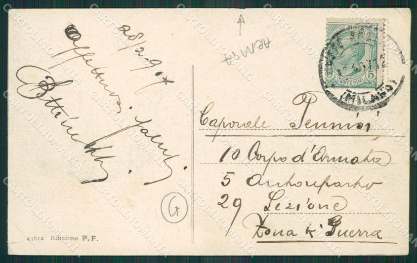 Varese Busto Arsizio ABRASA cartolina QK5864 – retro