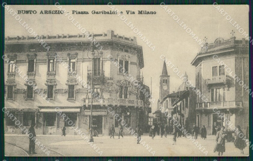 Varese Busto Arsizio cartolina QK5869 – fronte