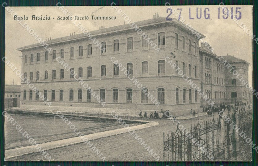Varese Busto Arsizio SCOLLATA cartolina QK5886 – fronte