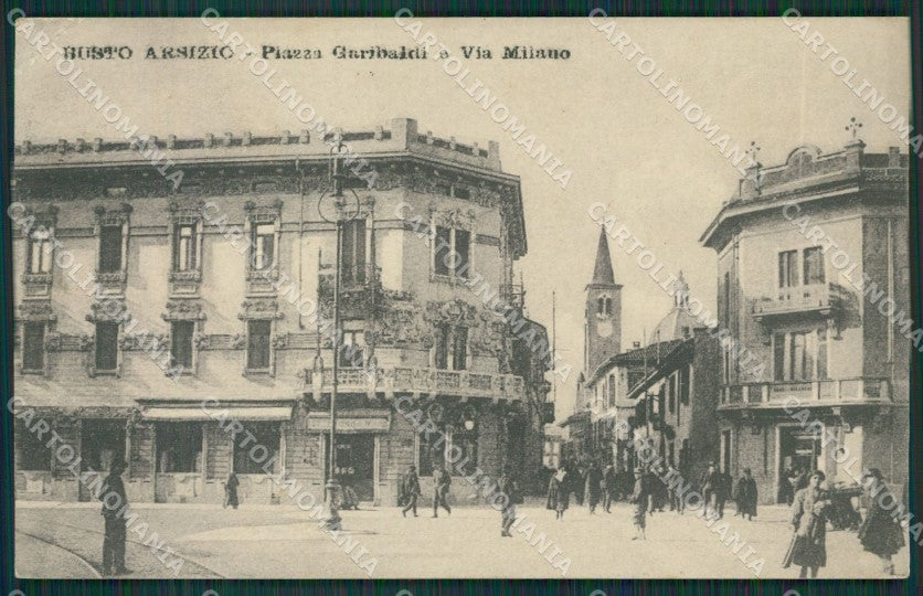 Varese Busto Arsizio PIEGA cartolina QK5888 – fronte