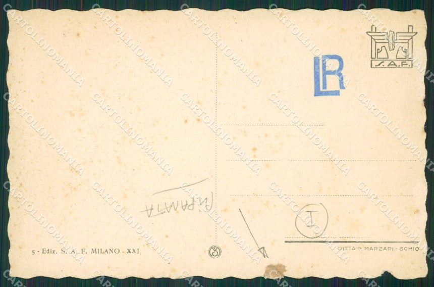 Varese Busto Arsizio RIPARATA cartolina QK5891 – retro