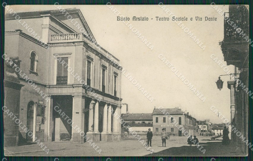 Varese Busto Arsizio cartolina QK5896 – fronte