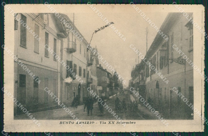 Varese Busto Arsizio PIEGHINA cartolina QK5901 – fronte