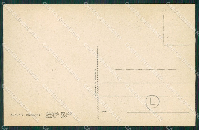 Varese Busto Arsizio cartolina QK5910 – retro