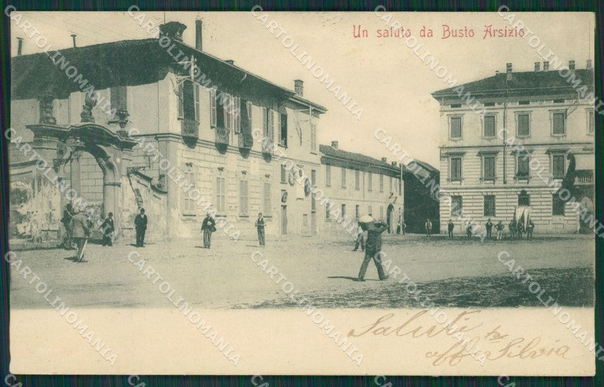 Varese Busto Arsizio cartolina QK5912 – fronte